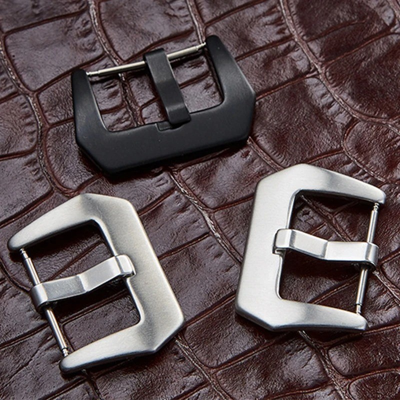 16 18 20 22 24 26mm Watch Buckle Clasp For Leather Rubber Watch Band Strap