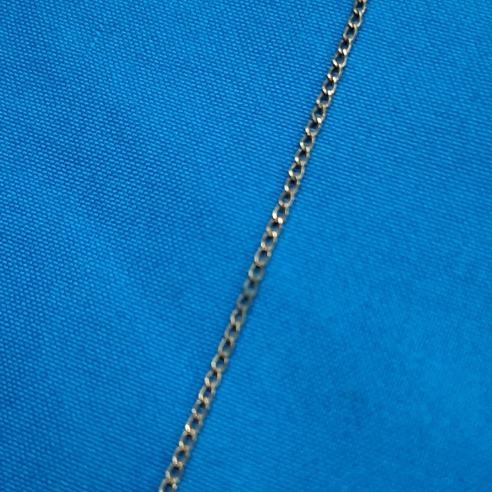 Vintage Amco 1/20 14K GF Thin Curb Link Chain Collar Necklace