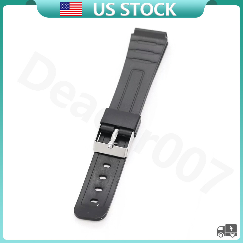 Watch Band For Casio F-91W F-91WG F-93W F-94WA F-105W F-106W FLB-91W F-28W