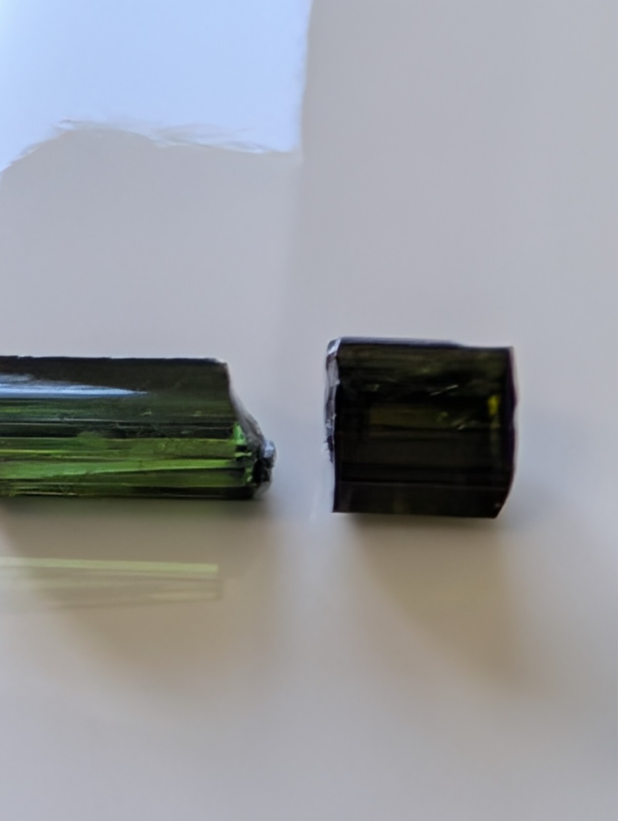 USA seller 15.5 ct IF flawless closed C tourmaline facet rough gemstone specimen