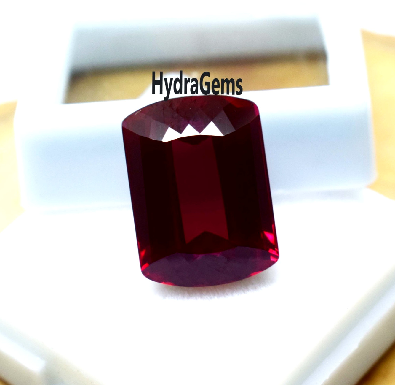 13 Ct Natural Dark Red Fancy Cut Rare Burmese Pigeon Blood Ruby Loose Gemstone