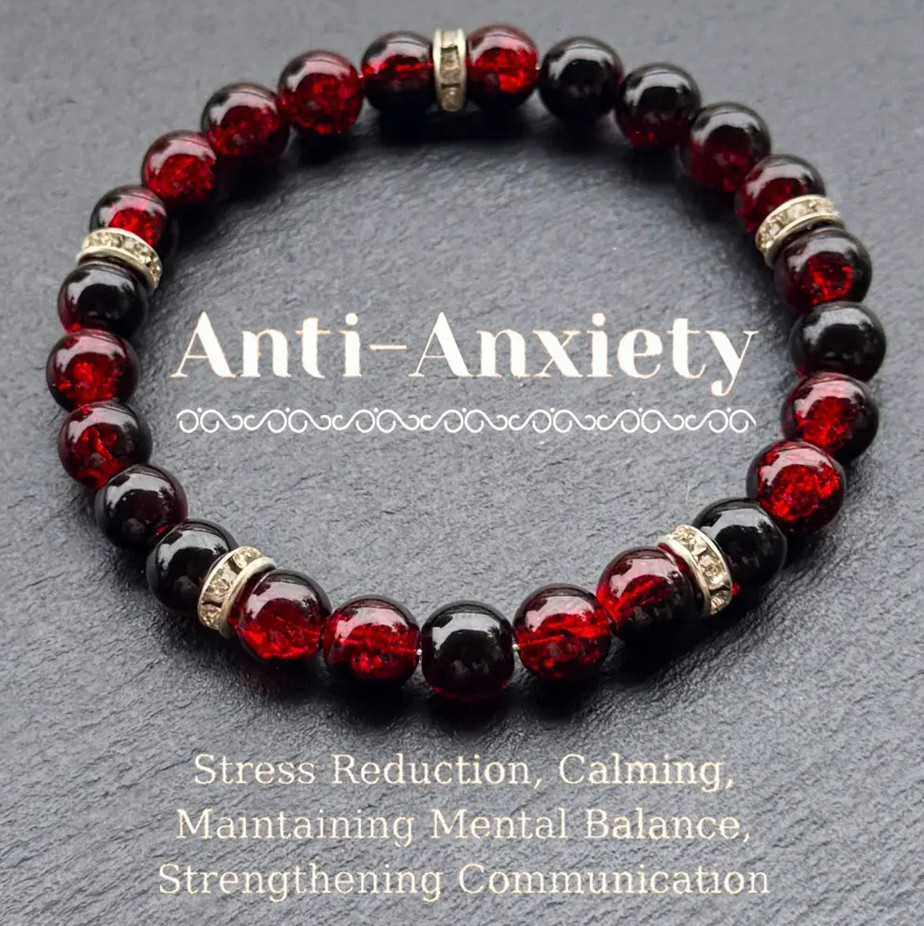 1 pc Bohemian Anti-Anxiety Bead Bracelet Calming Stress Relief Jewelry