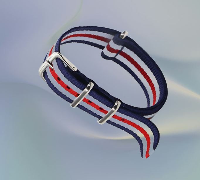 Premium G10 Military Style Nylon Watch Strap Band 18mm 20mm 22mm.