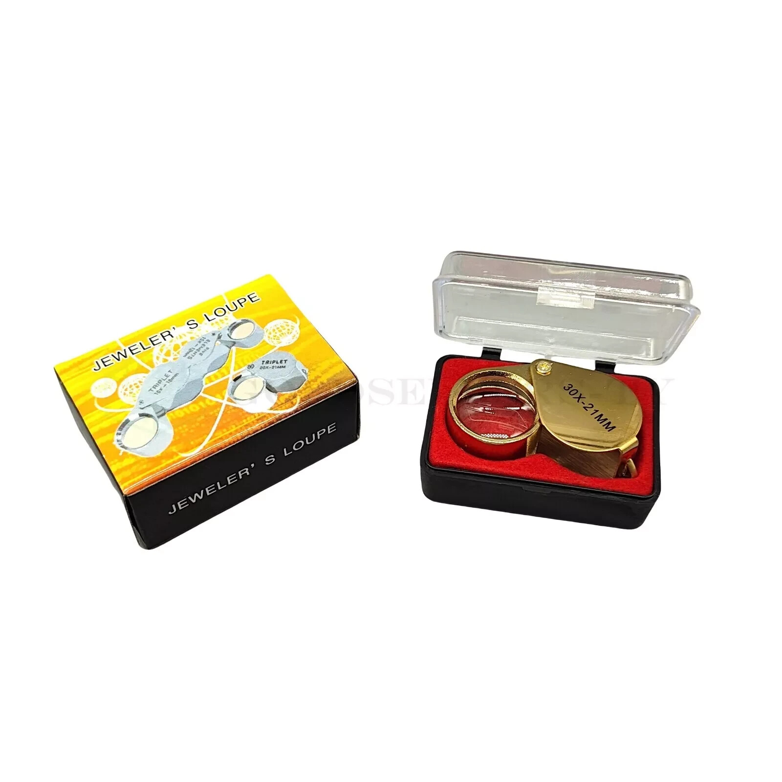PuriTEST 30x Magnifier Eye Loupe Lens Testing Inspecting Gold Silver Jewelry 999