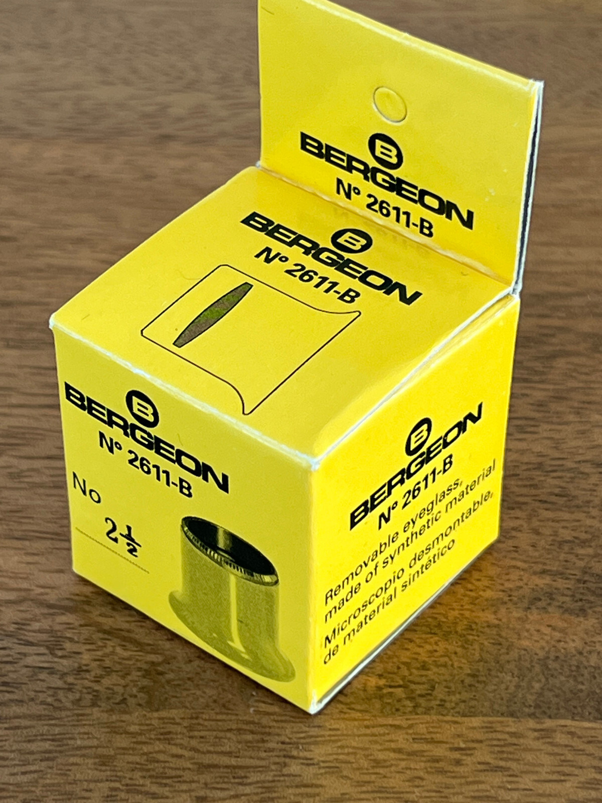 Bergeon 2611-B, Watchmaker Loupe with Magnification 4x , White