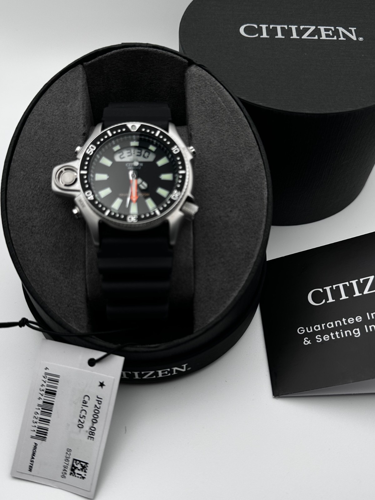 CITIZEN AQUALAND JP2000-08E – NOS FULL SET