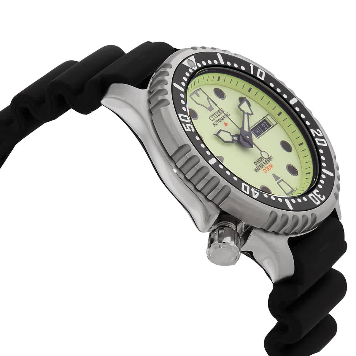 Citizen Promaster Marine Automatic Green Dial Men’s Watch NY0040-09W