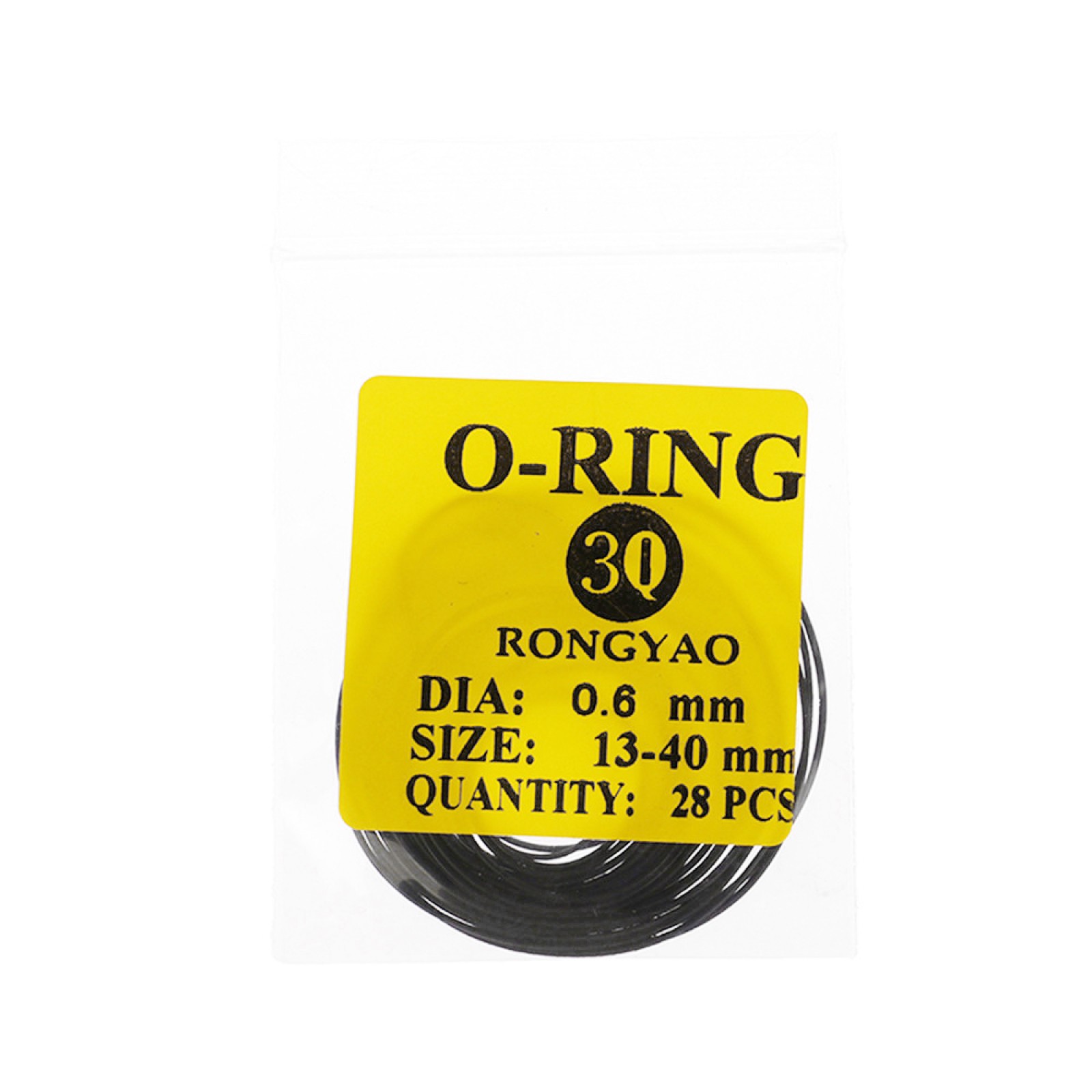 0.5/0.6/0.7/0.8mm Watch O-Ring Waterproof Rubber Gaskets Watchmaker Accessories