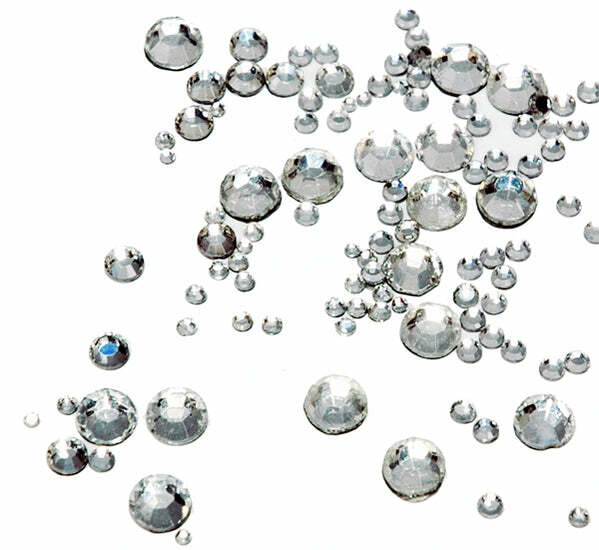Threadart Crystal Hot Fix Rhinestones Packs Hotfix – 8 Sizes Available SS6-SS34