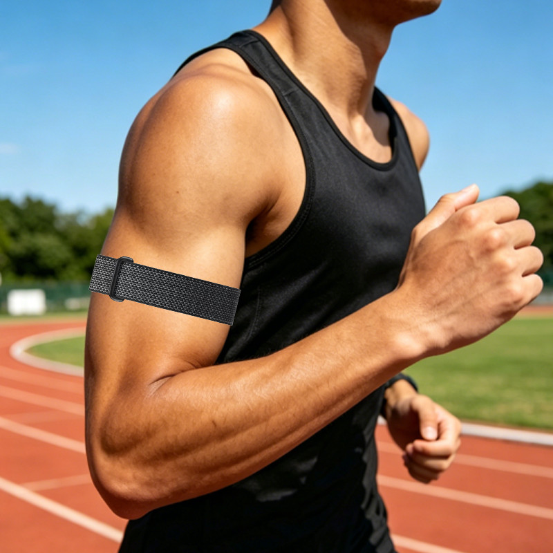 Nylon Sports Adjustable Loop Armband Bicep Strap For Google Fitbit Air Pre-Sale