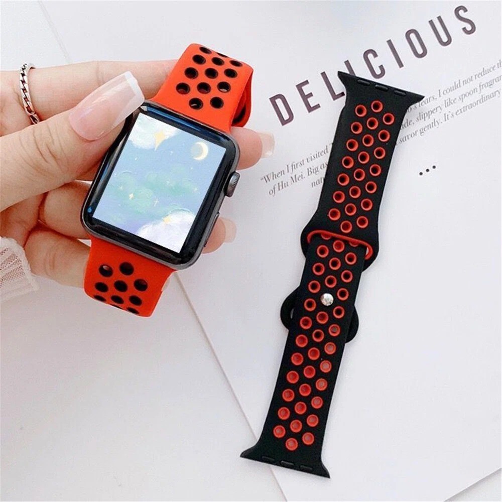Silicone Sports Band Strap for Apple Watch Series 11 10 9 8 7 SE All Sizes 38-49