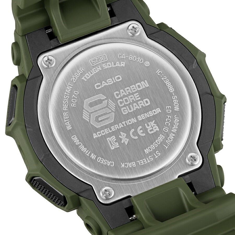 CASIO G-Shock GA-B010-3A Bluetooth Mens Watch Green Sport Quartz 2020-Now New