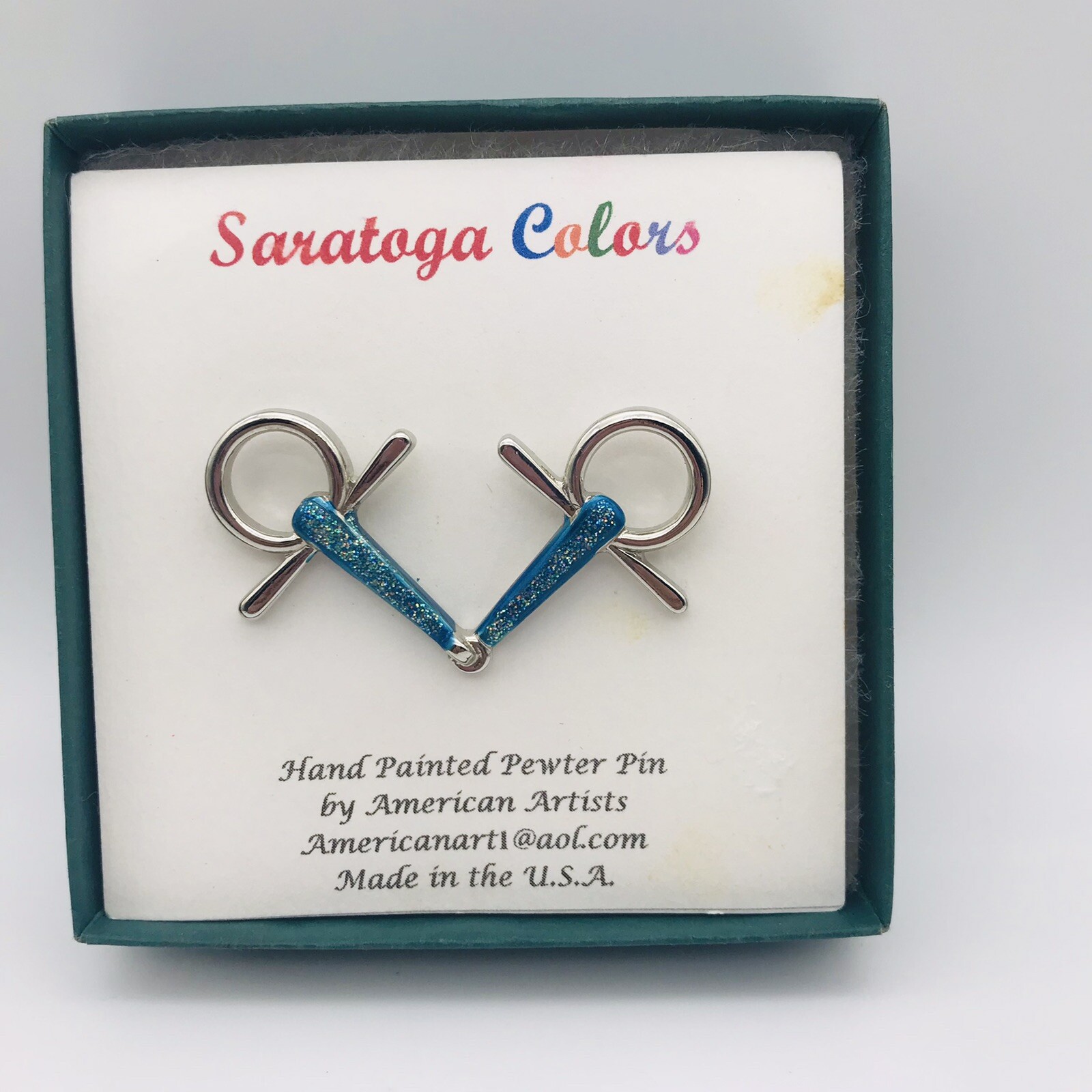 Pride LGBT Double Female Symbol Brooch Pin Lesbian NEW Made in USA