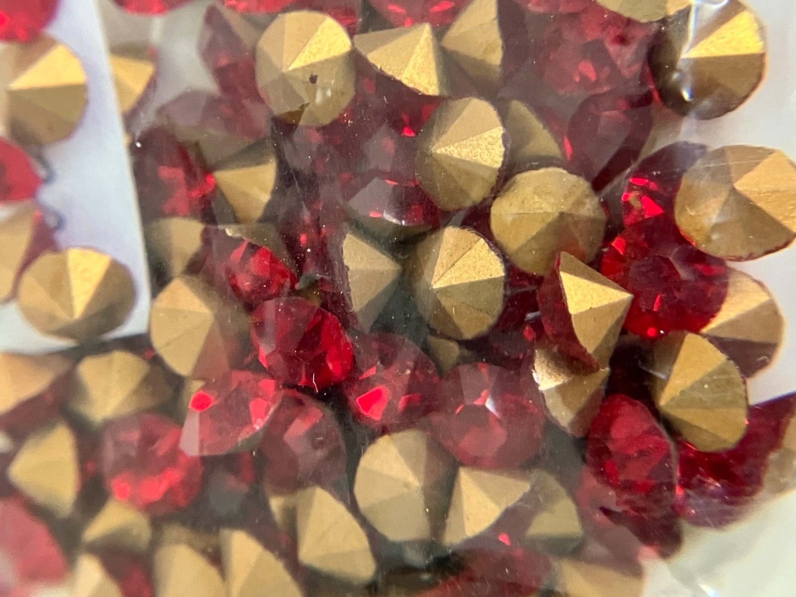 400 Round Crystal Glass 5mm Faceted Foil Pointed Back Rhinestones — 4 colors