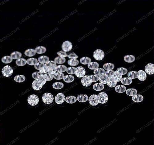 Loose Lab-Grown CVD Diamond LOT 1.50 MM D Color IF CLEARITY 70 PCS Certified