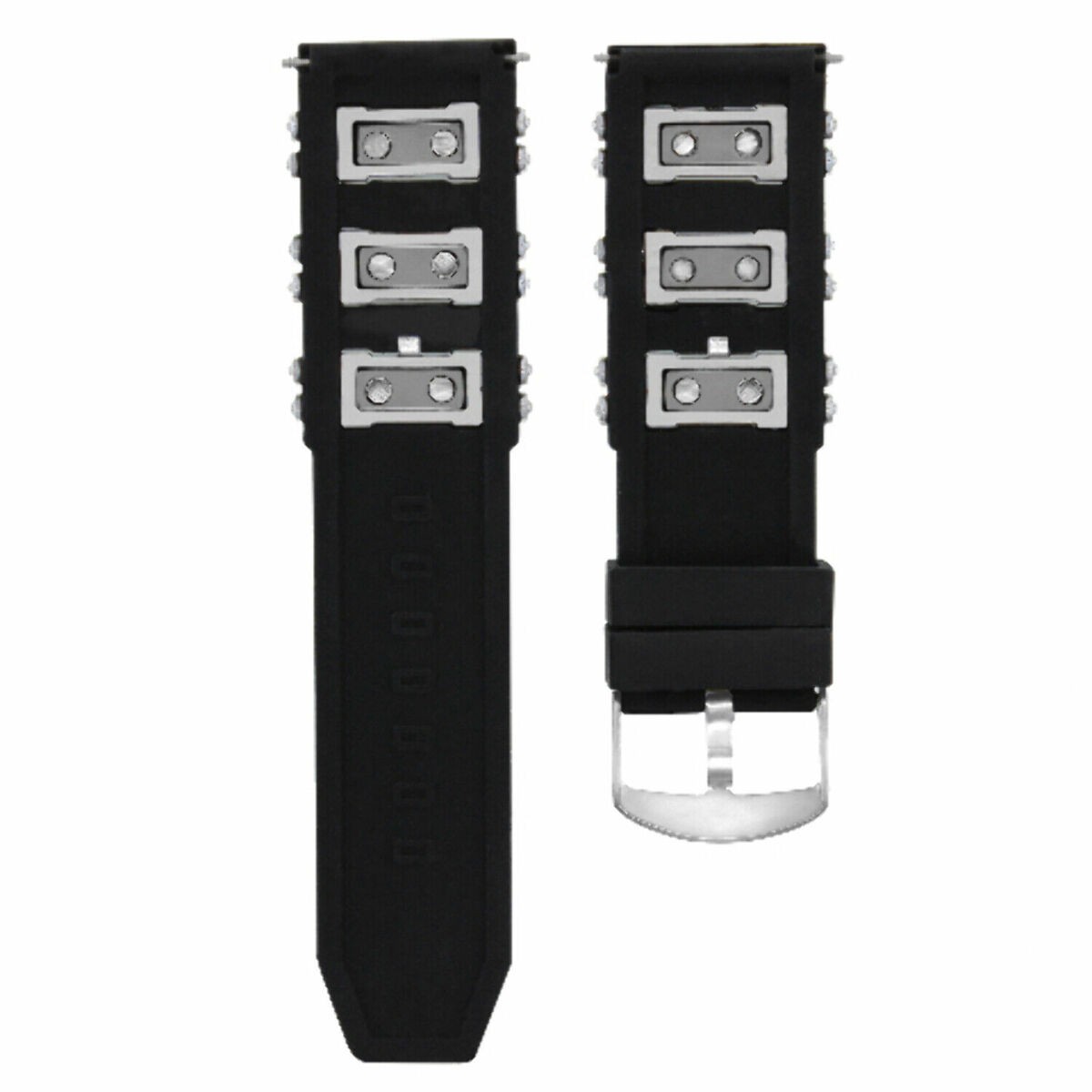 26MM SILICONE RUBBER DIVER WATCH BAND STRAP FOR INVICTA EXCURSION 18202