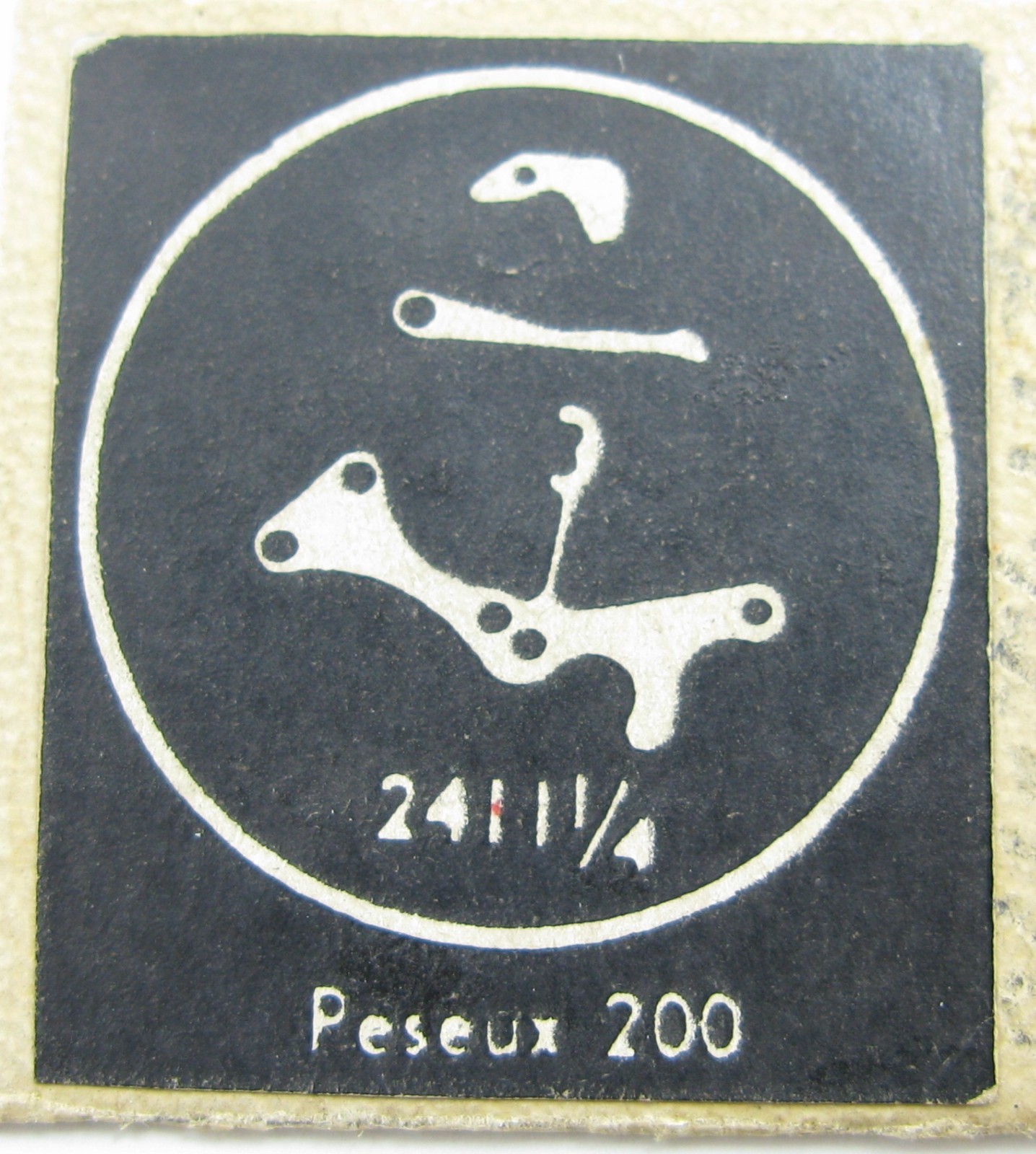 Peseux 200 330 335 336 336N regular winding stem 401 tap 10