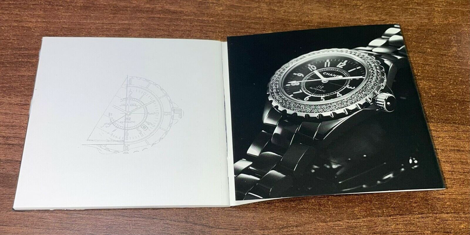 EXTREMELY RARE CHANEL J12 INSTRUCTIONS & GUARANTEE SET GENUINE AUTHENTIC MH304
