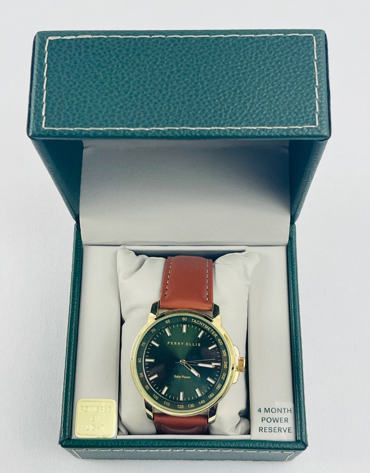 Men’s Perry Ellis Watch Solar or Ultra Thin Collection Timepiece 4 styles $100