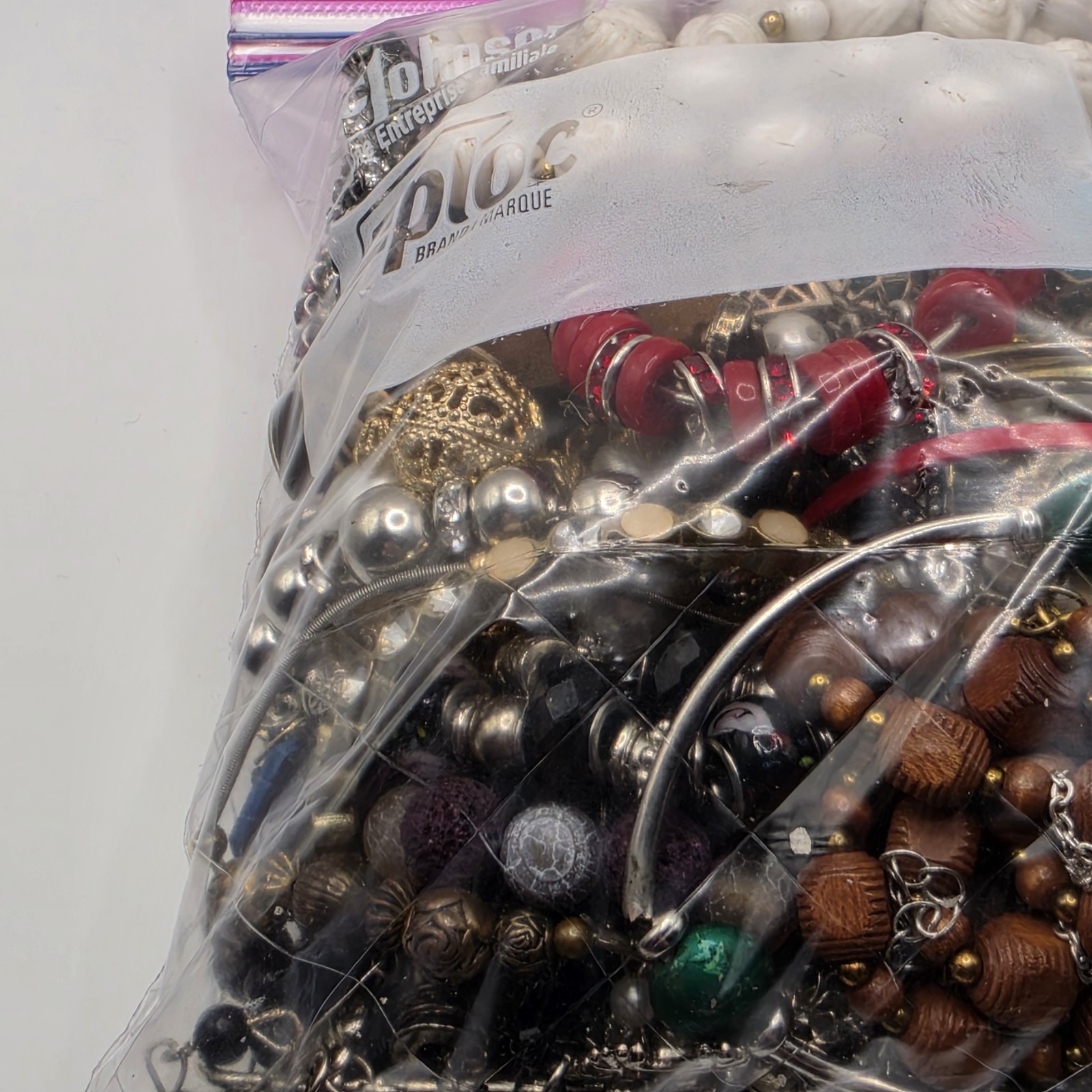 Bag Old Unsearched Jewelry Lot Vintage Estate Find Junk Drawer Aprox 4lbs