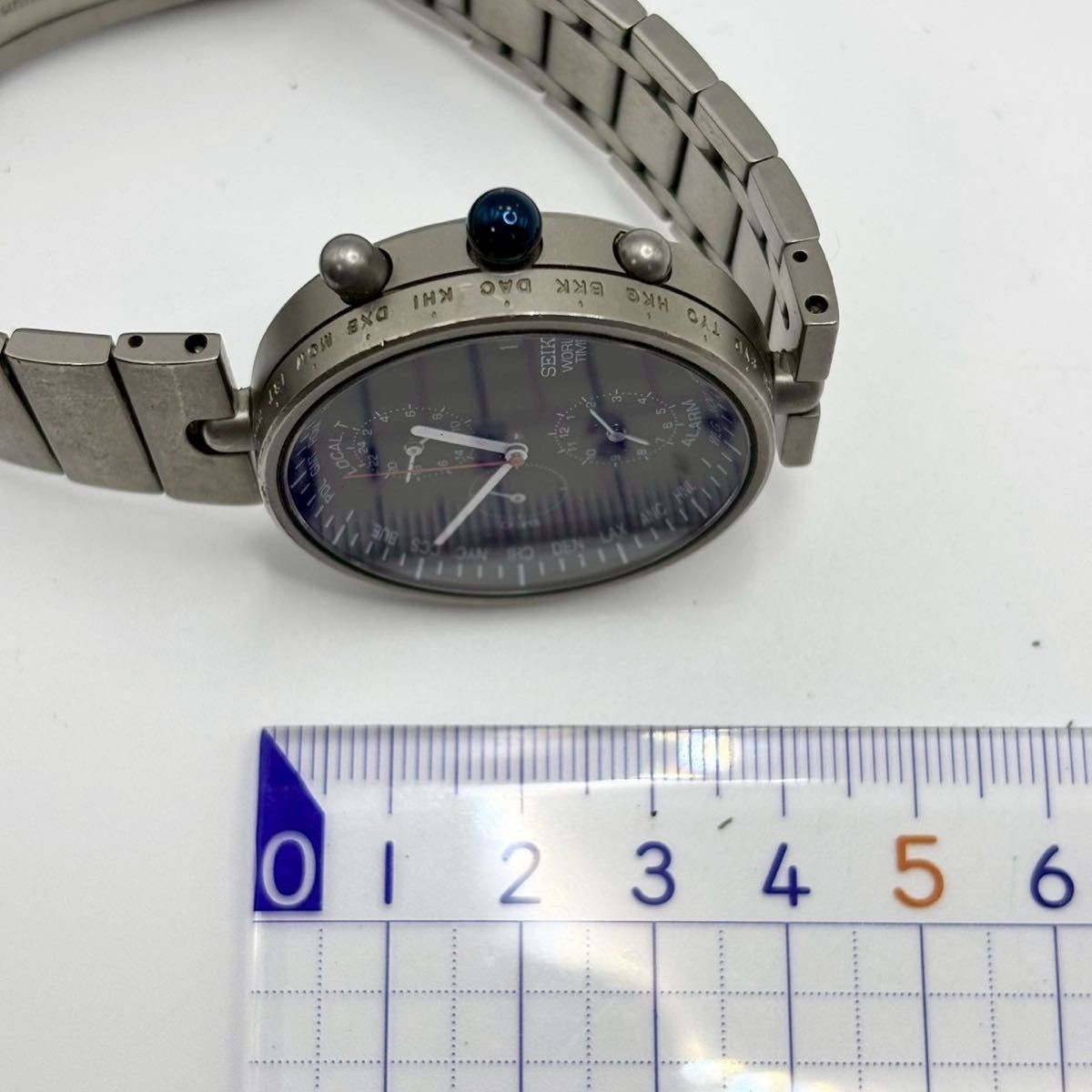 SEIKO World Time 5T52-0010 Quartz Limited Watch