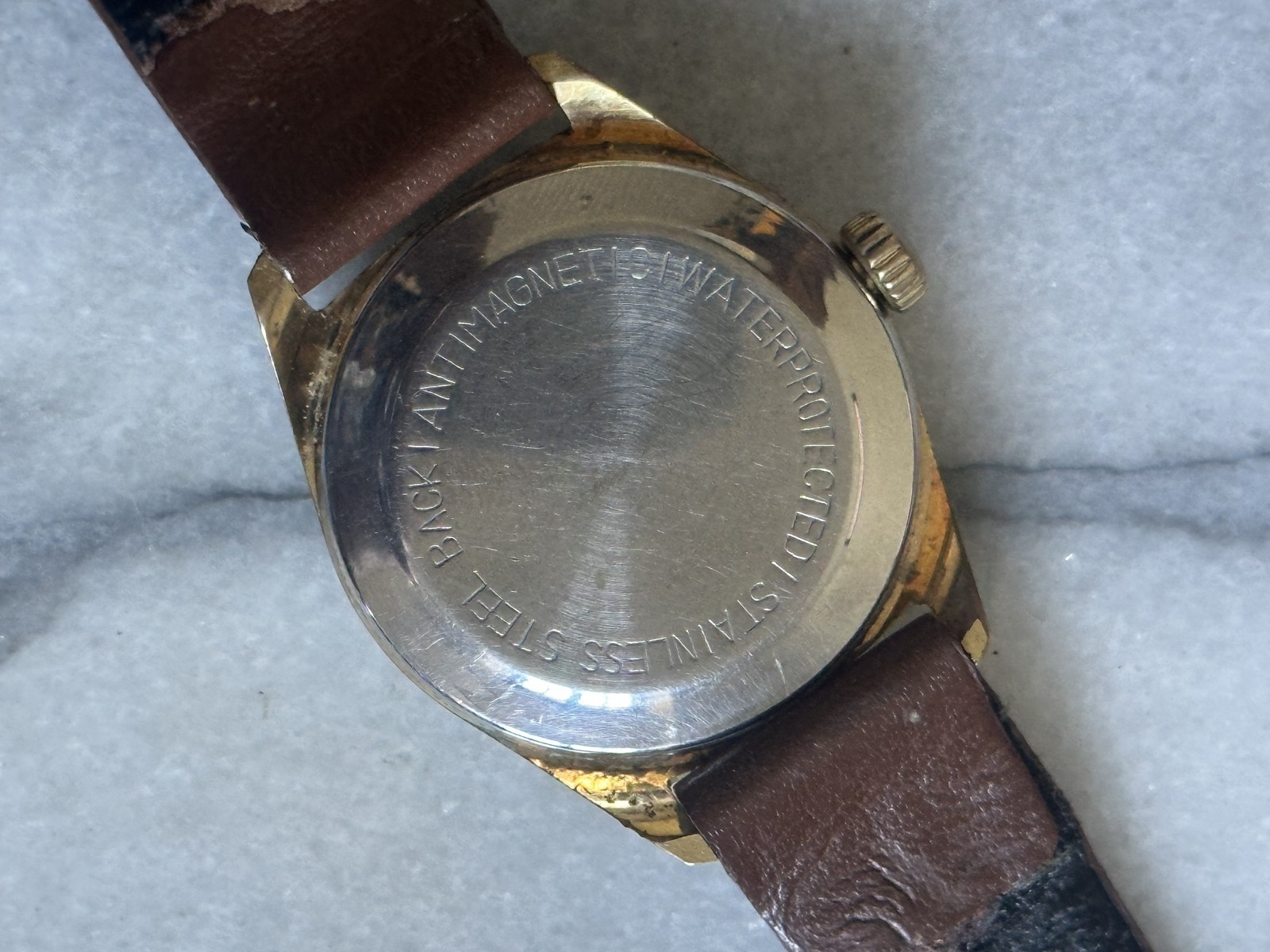 Kienzle Alfa Mécanique à remontage manuel Laiton plaqué or 31 mm