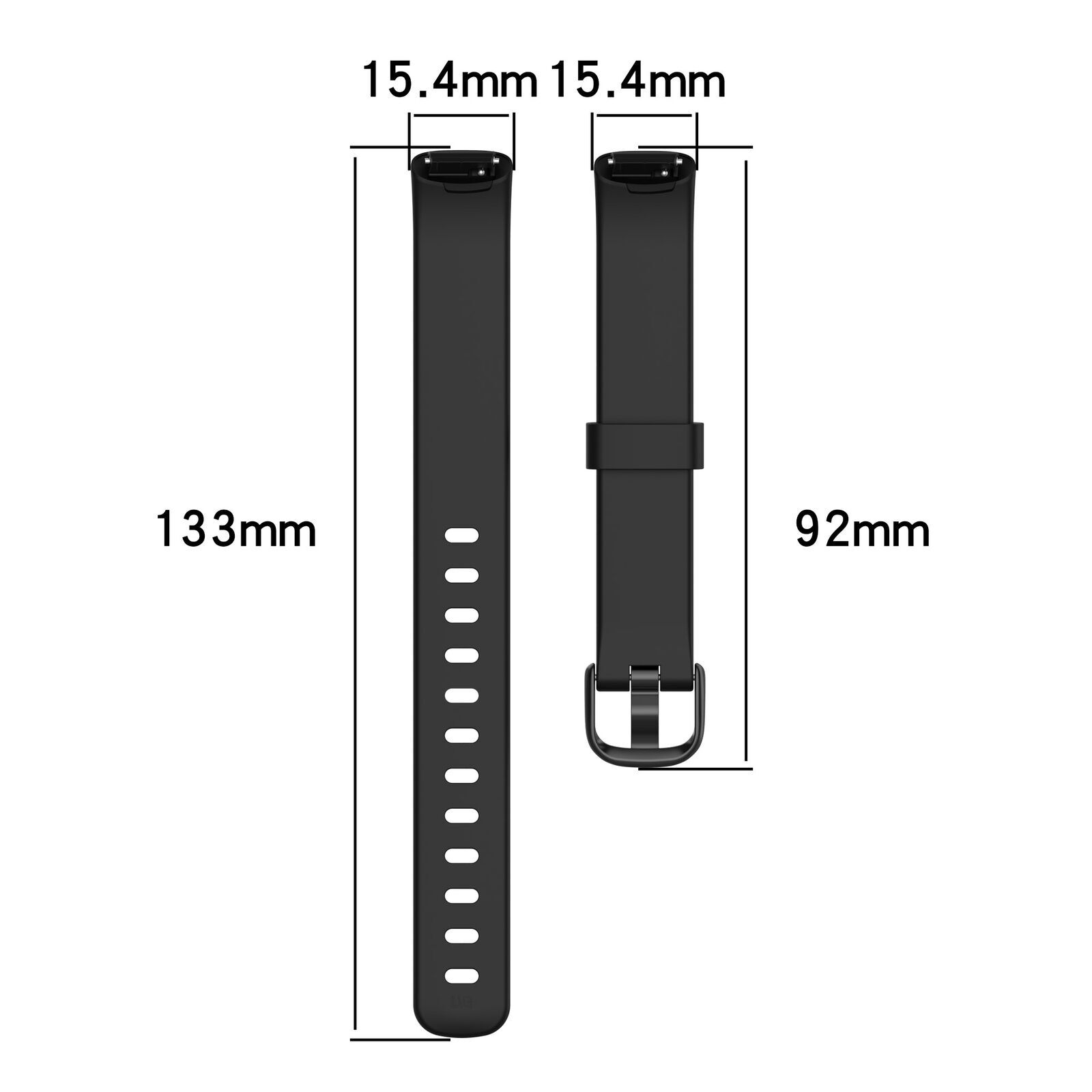 Silicone Strap Replacement Sport Watch Band For Fitbit inspire 3 Smartwatch S/L