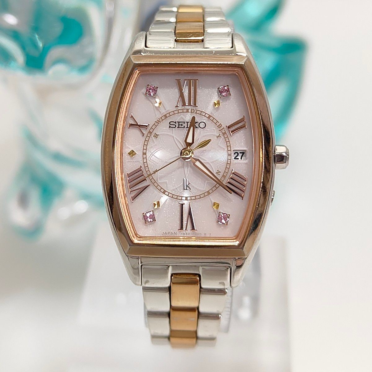 SEIKO LUKIA SSVW198 Radio Solar Limited Pink Watch