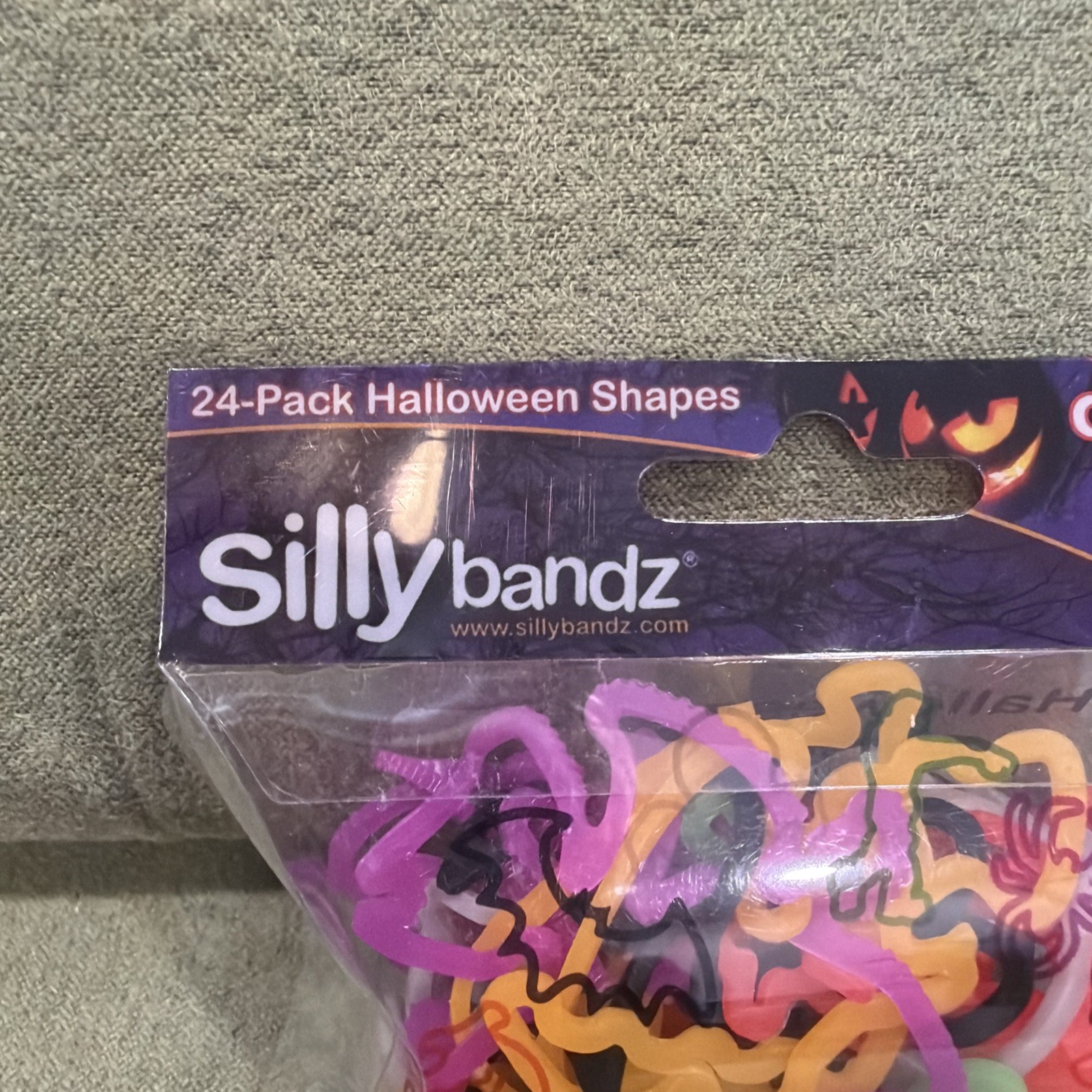 Silly Bandz Elastic Silicone Bracelets Halloween shapes Bands PARTY Favors NEW