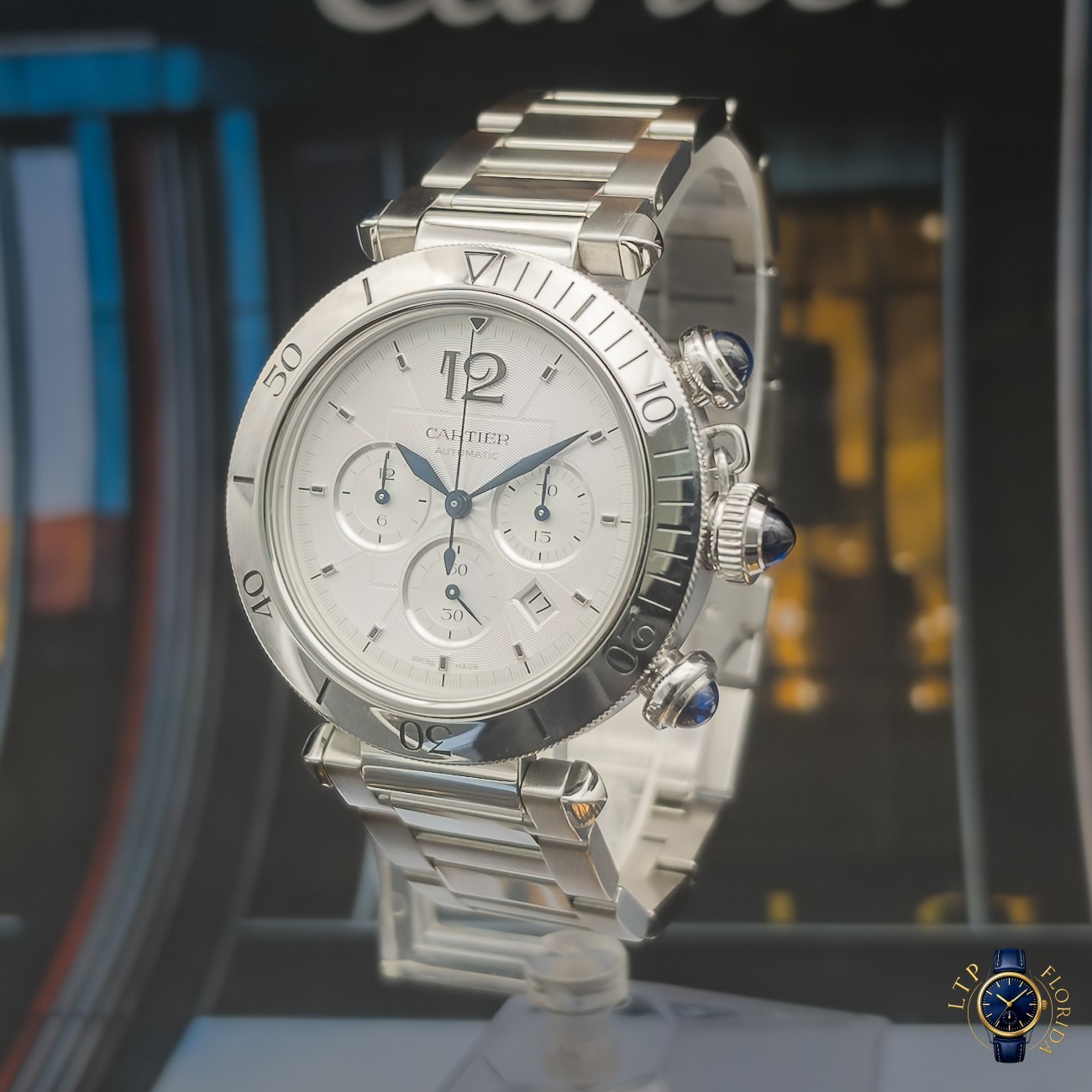 2025 | Cartier | Pasha de Cartier | Silver Dial | 41MM | Warranty | WSPA0018