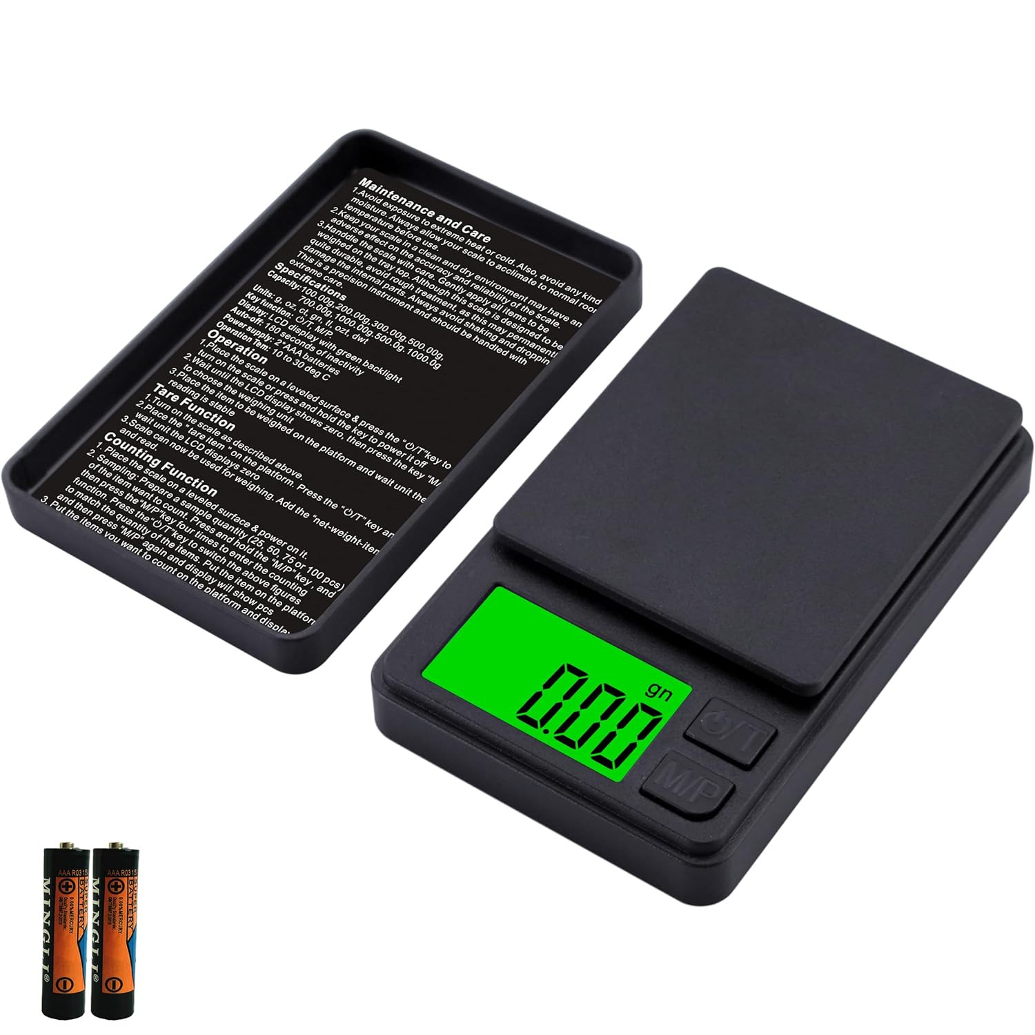 Digital Pocket Scale 1000G X 0.01G Weigh Gram Scale, Mini Scale, Digital Grams S