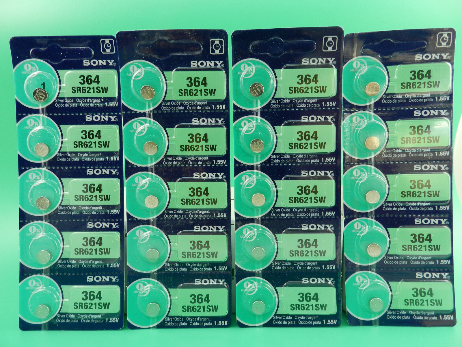 Sony 364 SR621SW Watch Battery- 20Pc