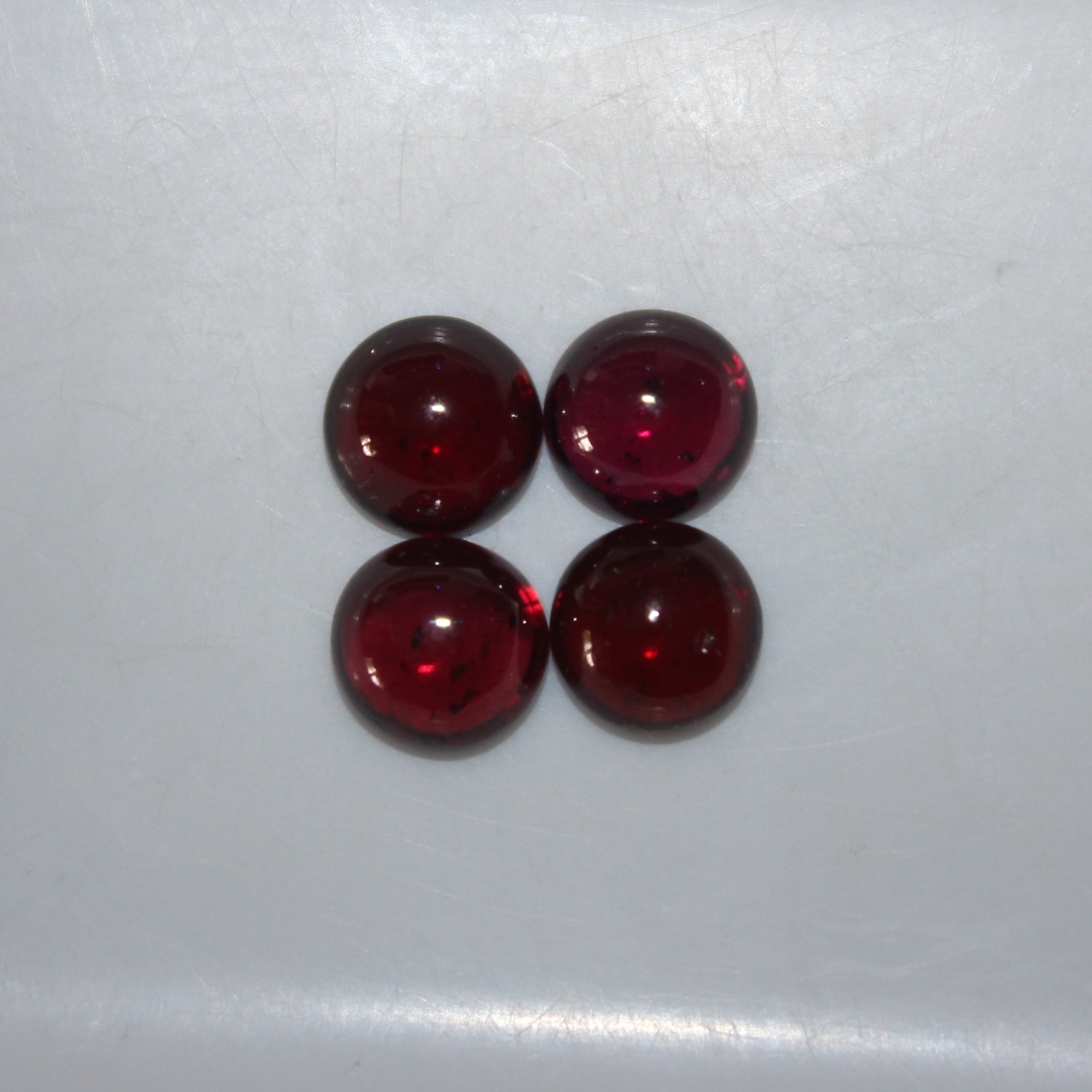 Almandine Garnet 2mm, 3mm, 4mm, 5mm, 6mm, 7mm, 8mm, 10mm, 12mm Round Cabochon(s)