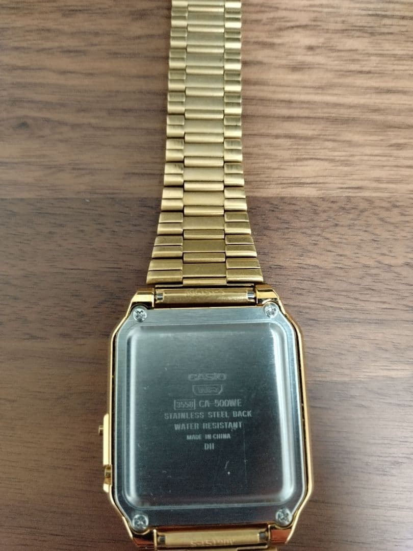 CASIO CA-500WEG-1A Databank