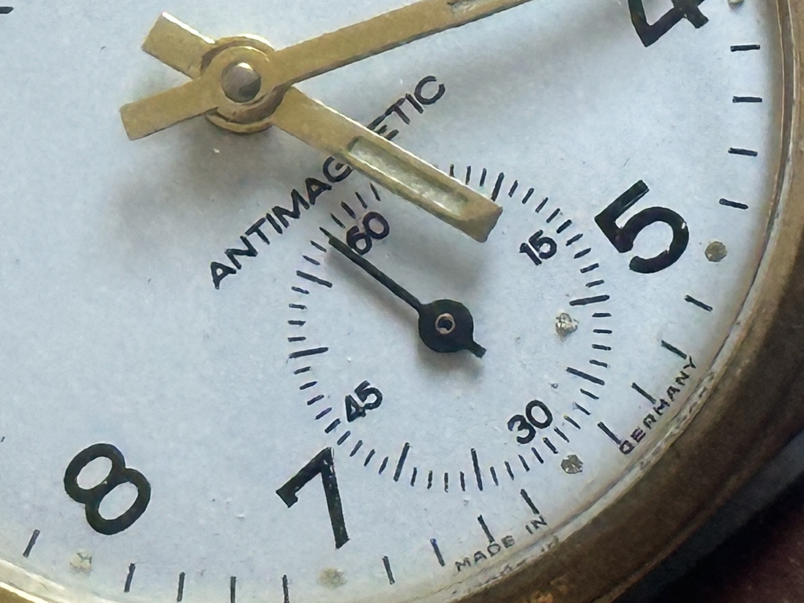 Kienzle Alfa Mécanique à remontage manuel Laiton plaqué or 31 mm