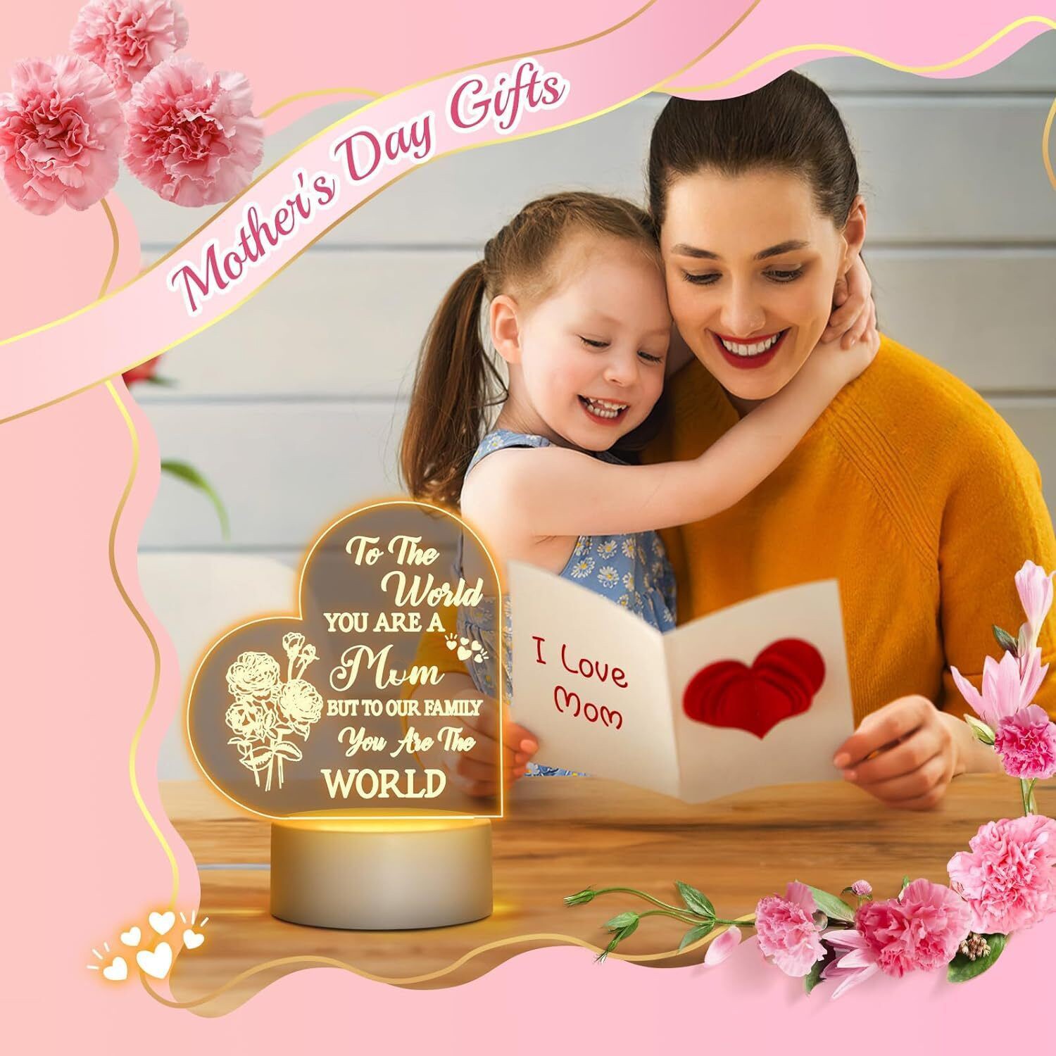 Gifts for Mom Birthday Gifts from Daughter Son Husband, Mother’s Day Gift Women