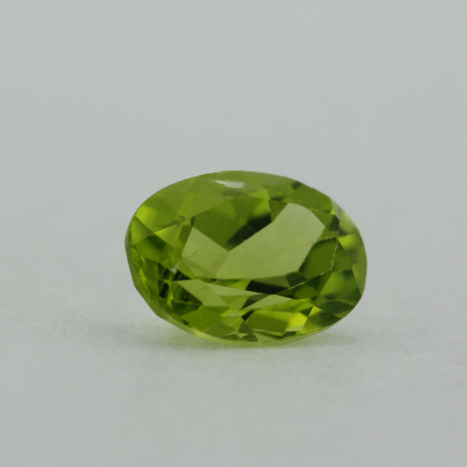 Loose Oval Cut Genuine Natural Peridot Stone Single Green Birthstone Shape
