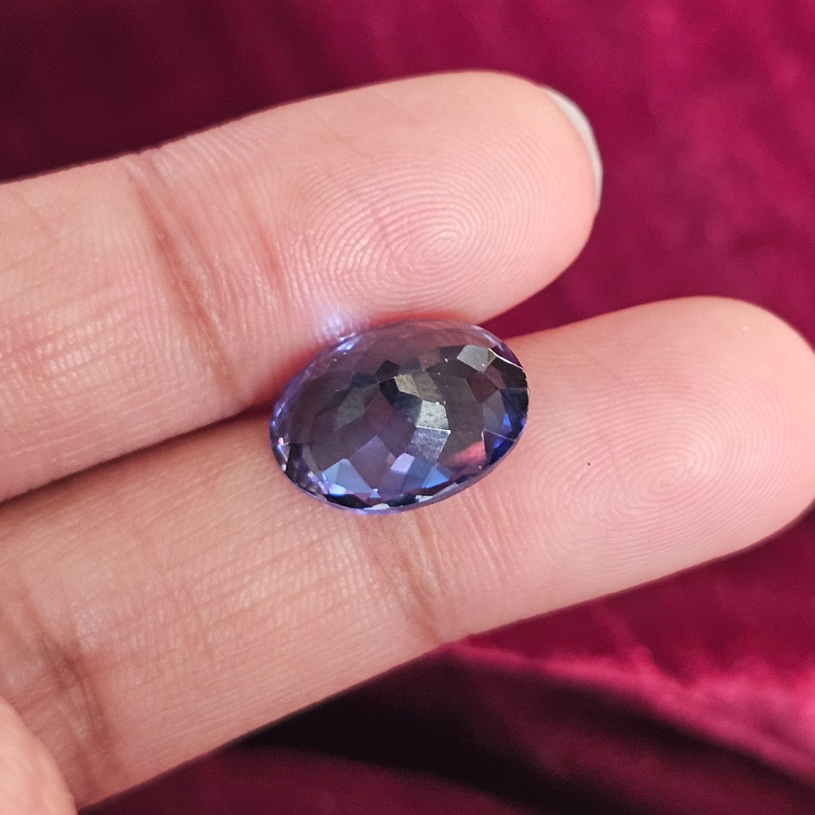 2 pcs 10 Ct each Blue Sapphire Oval Cut Loose Gemstone September Gift