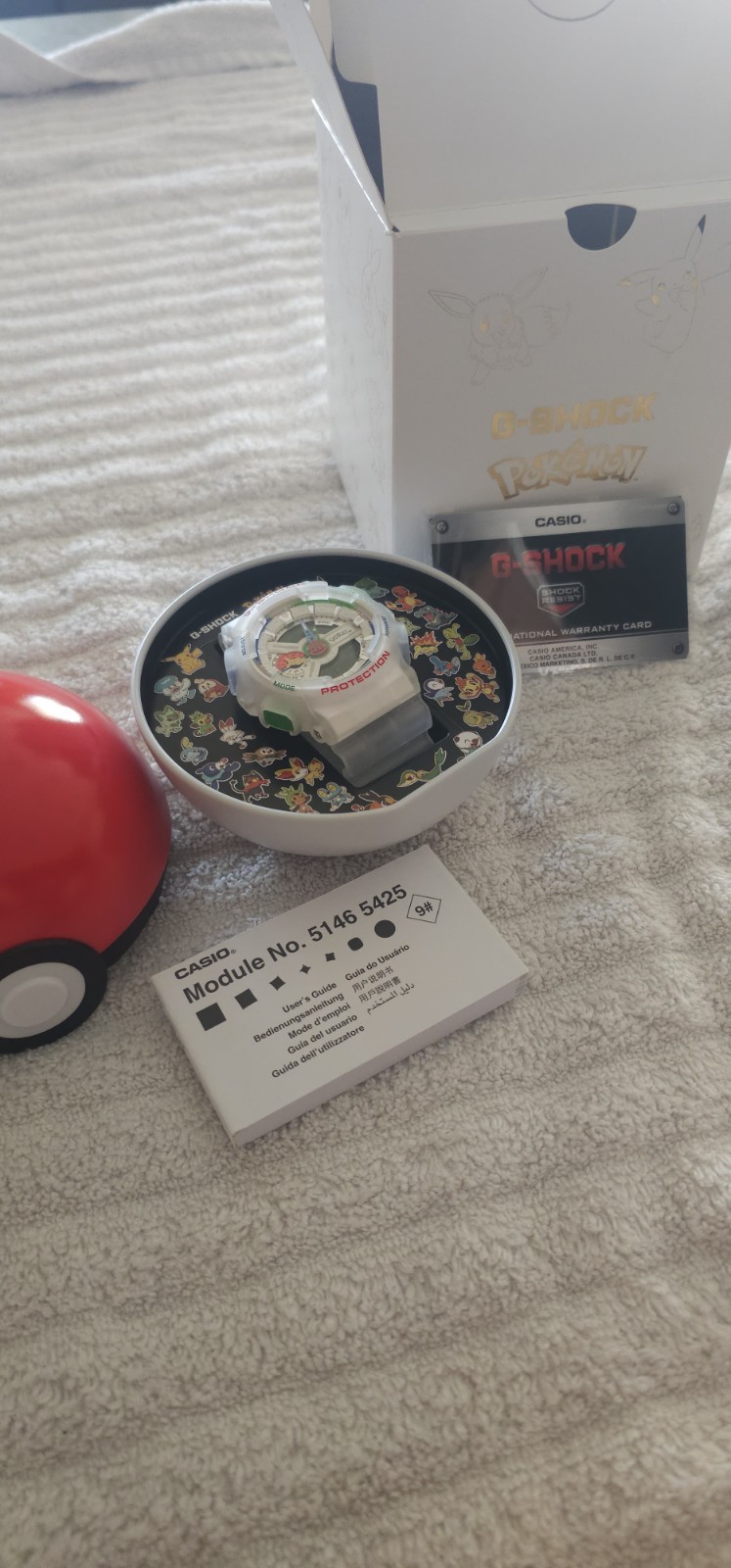 IN HAND Casio G-SHOCK x Pokémon 30th Anniversary GA110PKM-7A NEW Complete