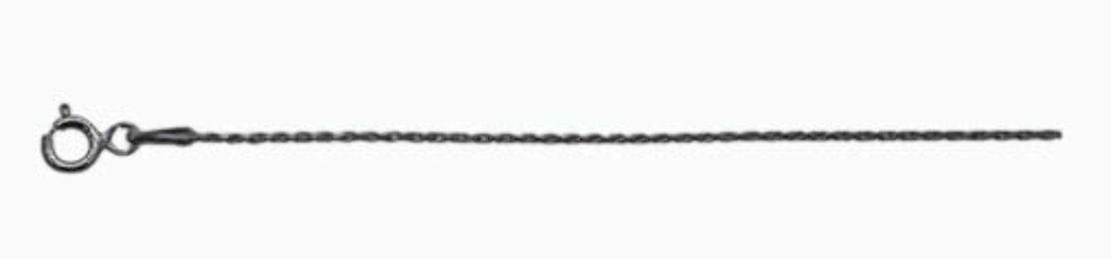 Black Rhodium Plated 010-0.8MM Snake Chain .925 Solid Sterling Silver Available