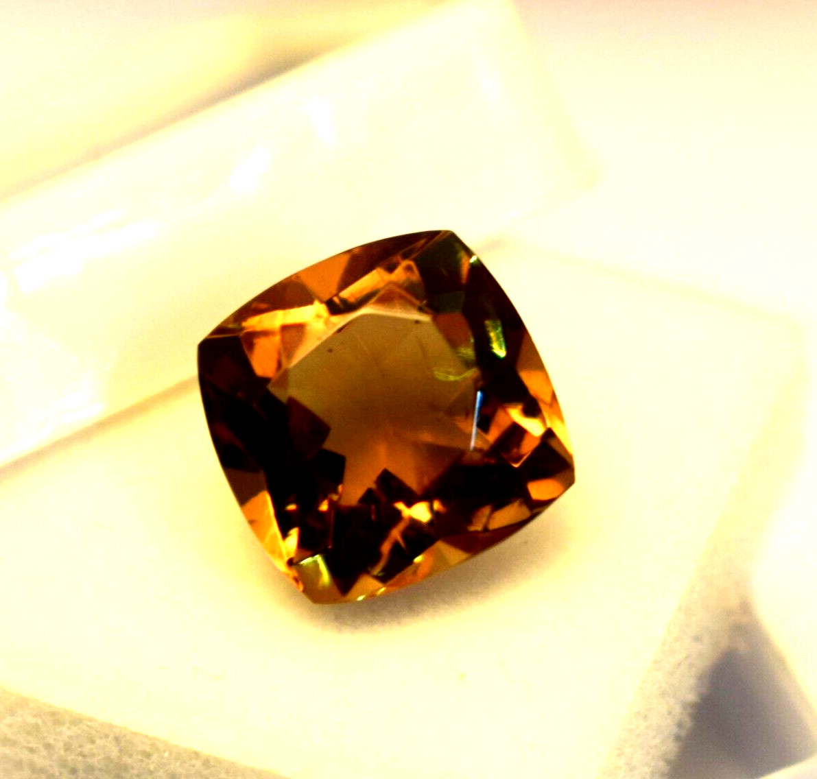 8 Ct AAA+ Gemstone Cushion Cut Certified Color Changing Natural Alexandrite