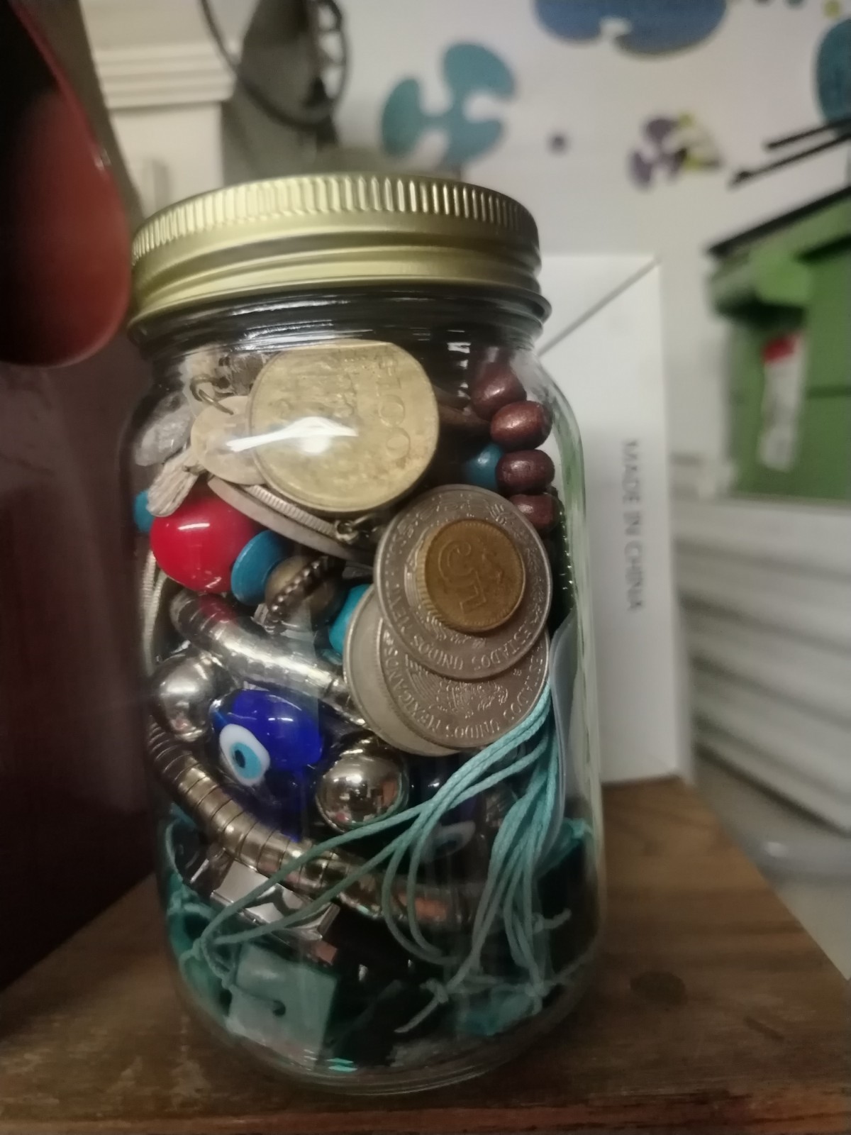 Mystery Estate Lot: Vintage/New Jewelry, Watch, Unsearched Silver Mex Coins