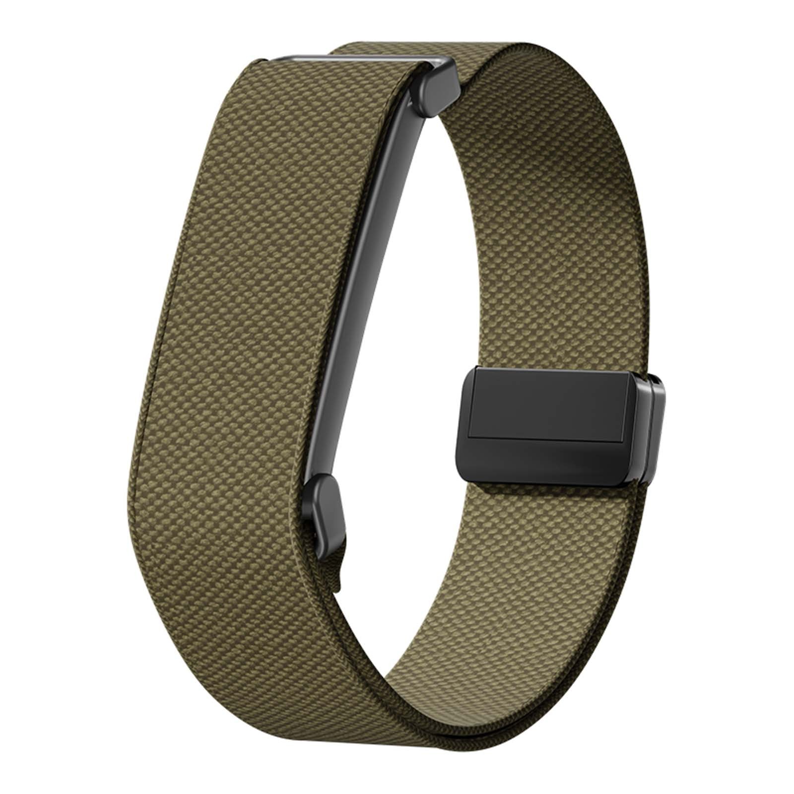 Nylon Elastic Adjustable Loop Strap For Google Fitbit Air W/ Magnetic Buckle