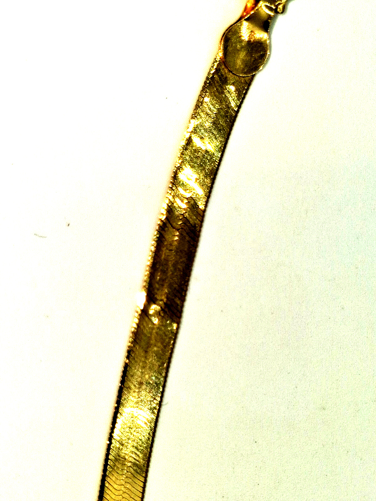 14k gold herringbone 20 inch 5 mm necklace