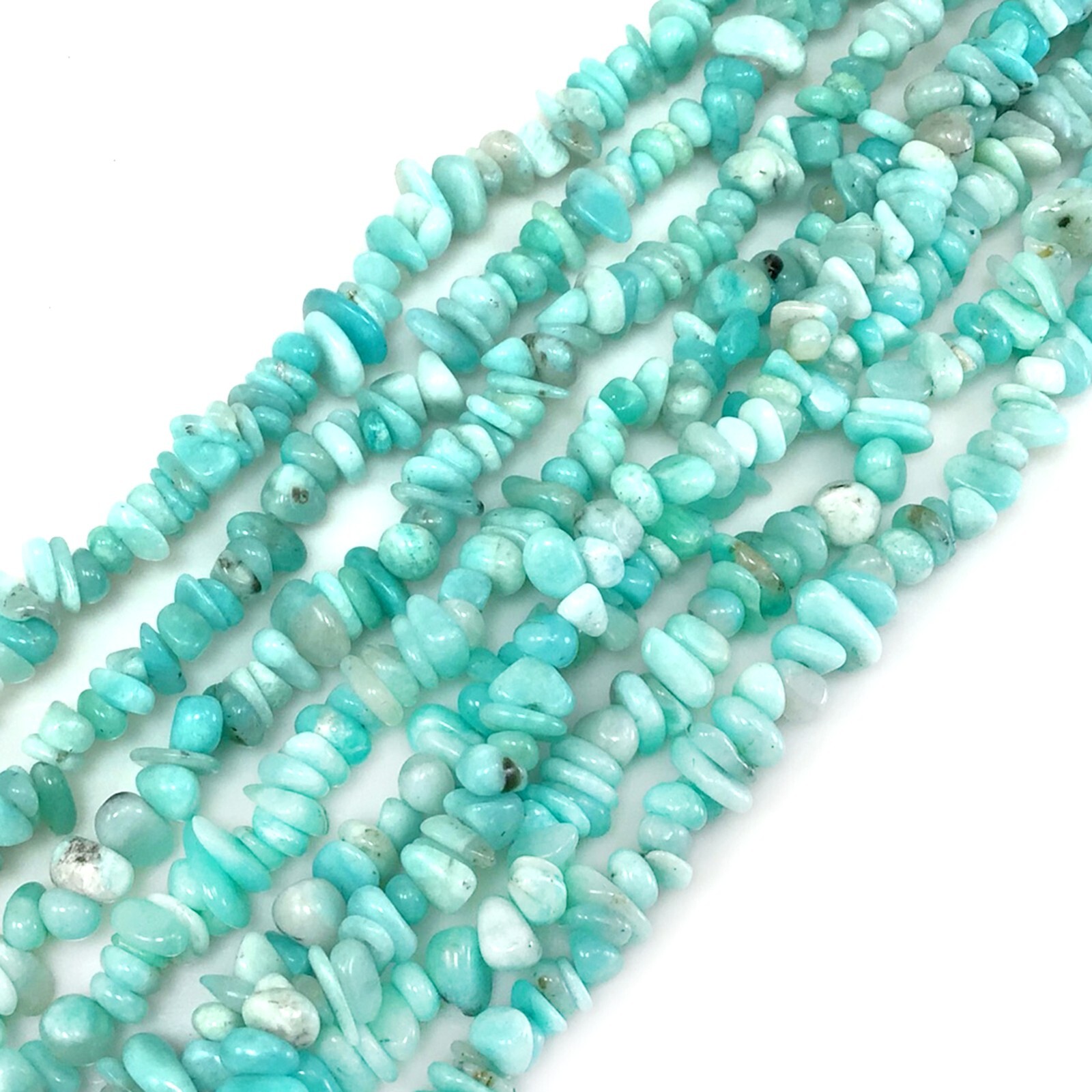 Natural Russian Amazonite Chips 5-12mm Loose Beads 32″ Jewelry Making