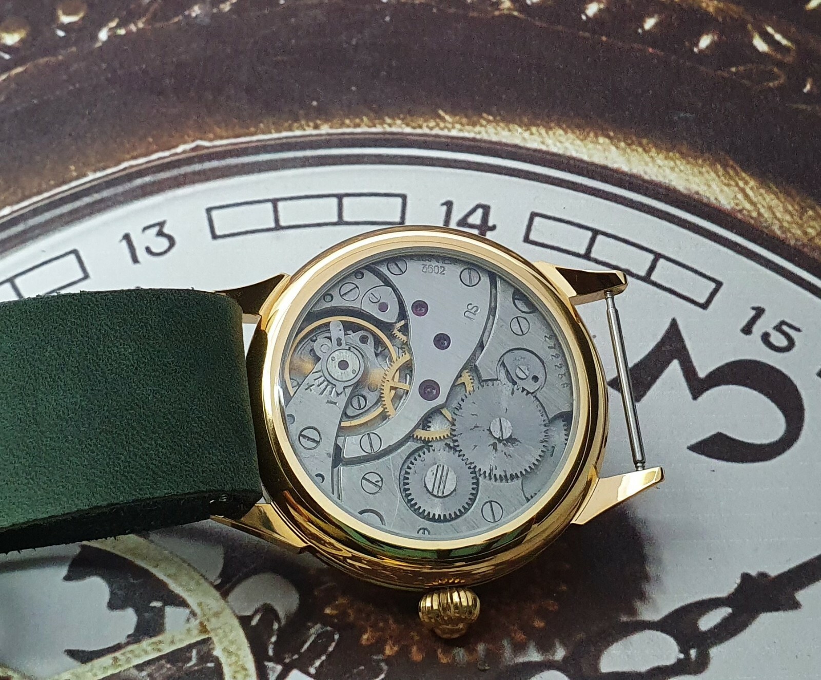 Watch Marriage 3602 USSR Limited Edition Men’s Wristwatch 18 Jewels