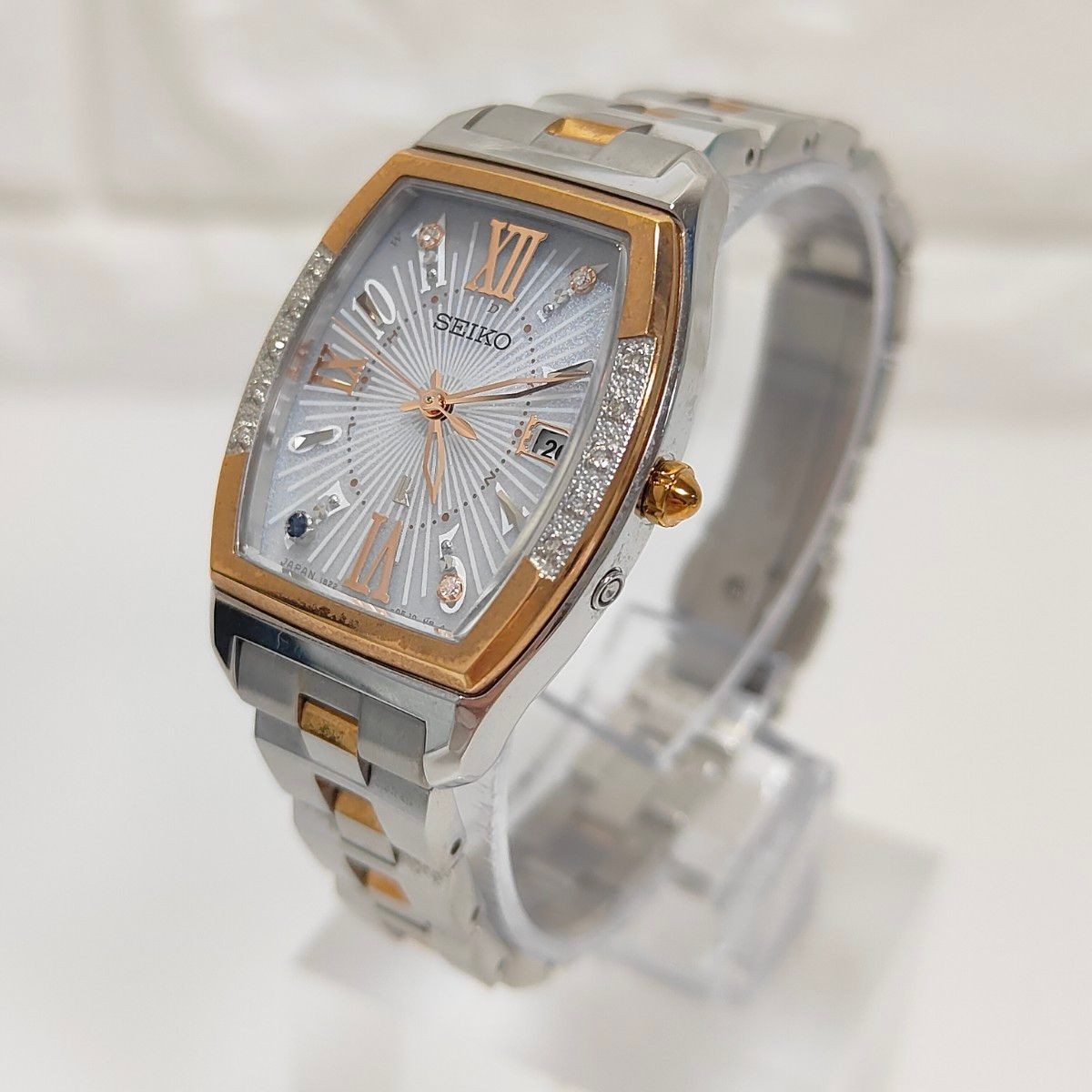 SEIKO LUKIA SSVW088 Radio Solar Limited Blue Watch