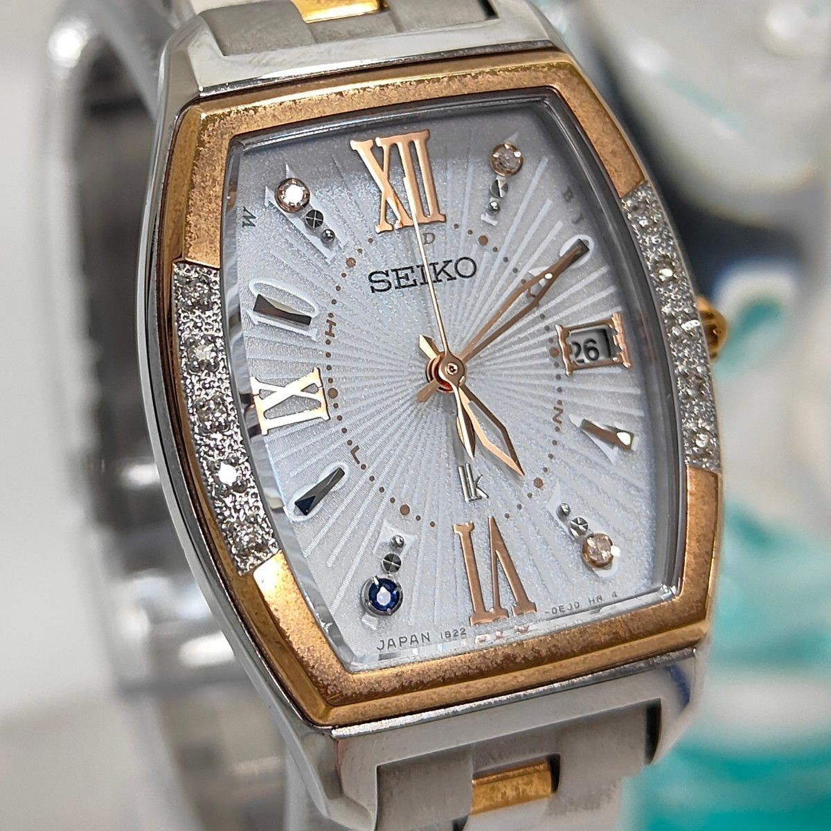 SEIKO LUKIA SSVW088 Radio Solar Limited Blue Watch