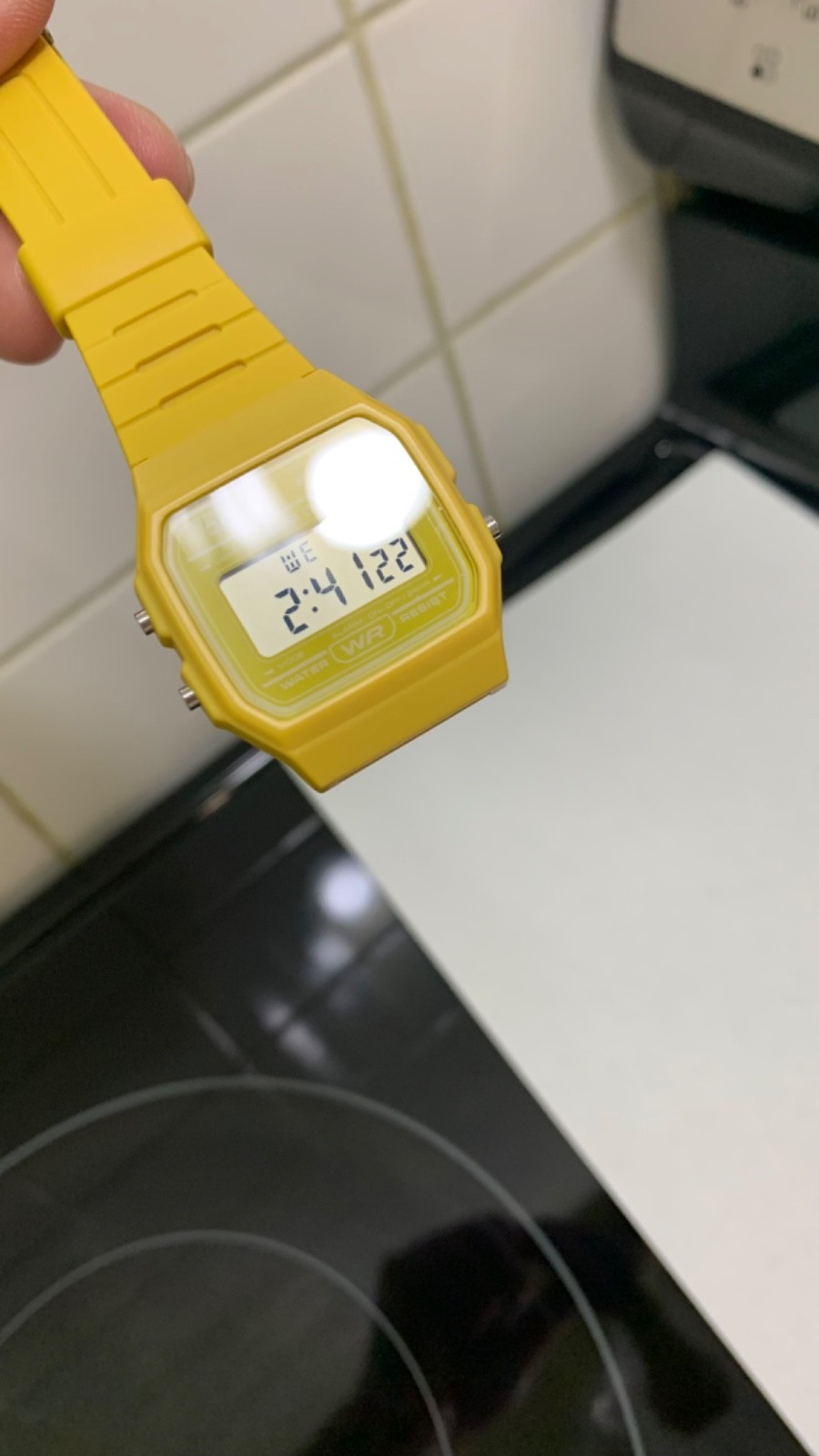 NEW Casio F91W Yellow Digital Watch – F-91WC – Very Rare!
