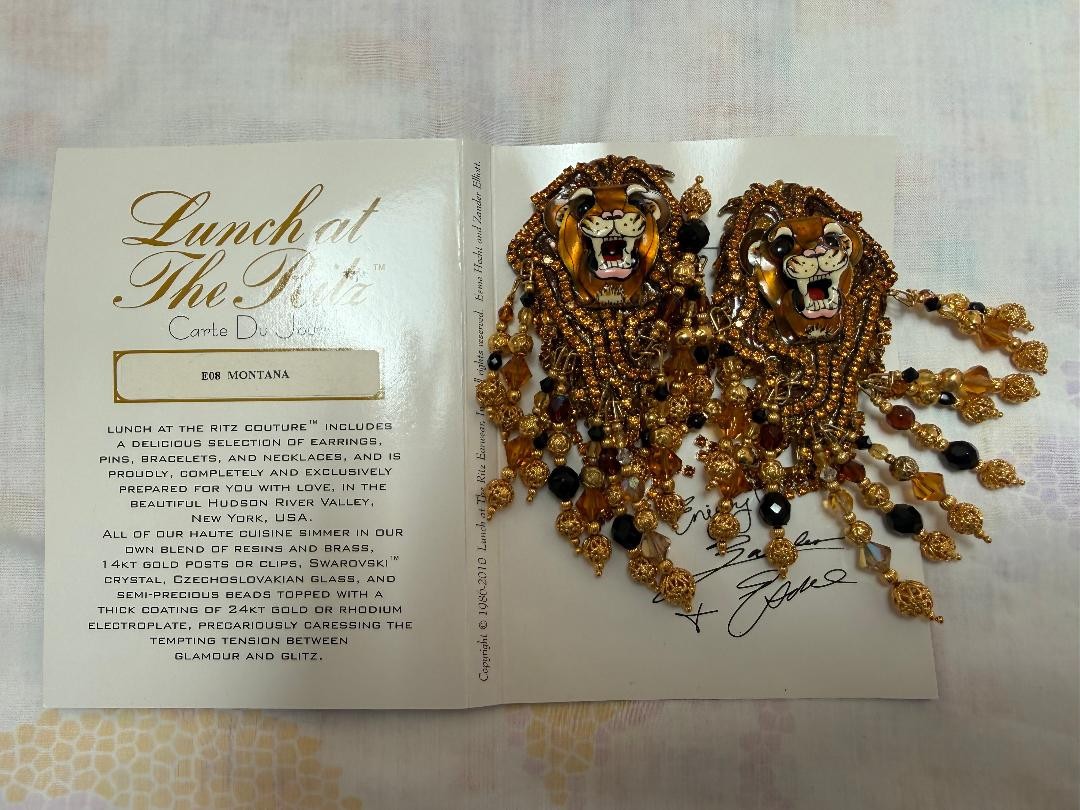 NEW LOW PRICE!!!! lunch at the ritz jewelry BUNDLE vintage/pristine RARE